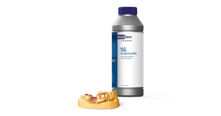 Matériau de moulage NextDent SG de 3D Systems pour applications dentaires