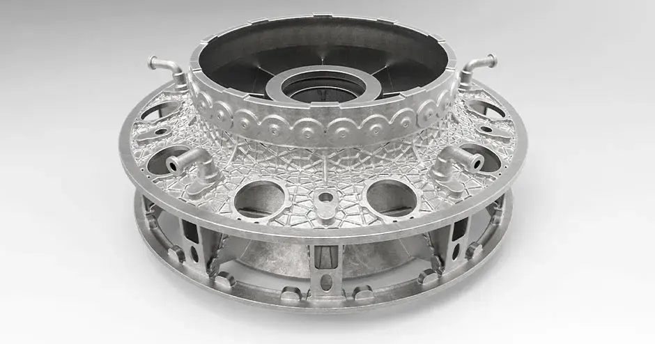 un rendu de caisson en 3D