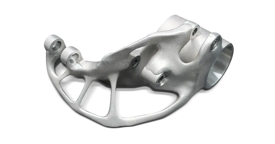 Culbuteurs de suspension fabriqués avec le matériau Certified Scalmalloy (A)